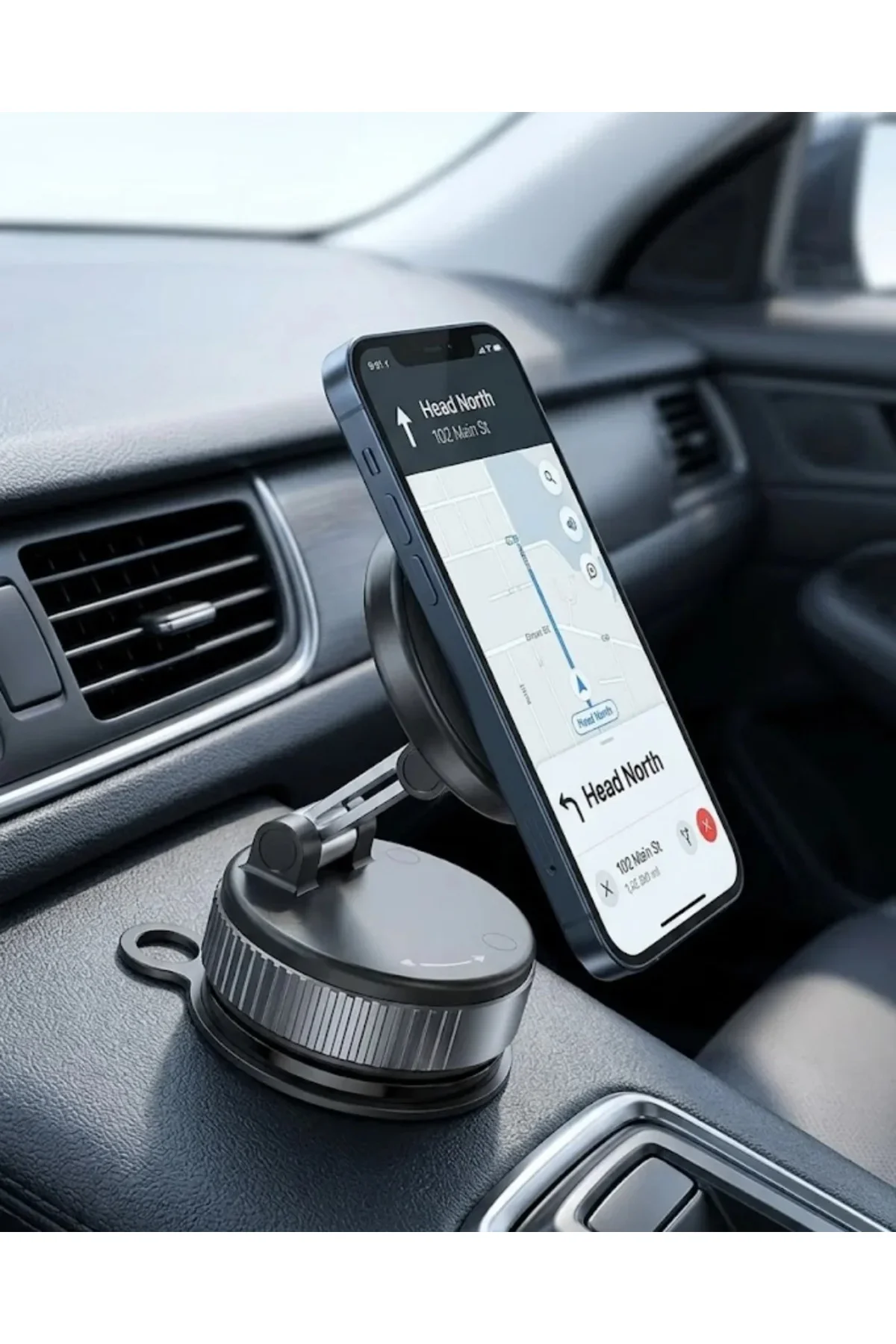 Araç İçi Manyetik Navigasyon Telefon Tutucu Güçlü Mıknatıslı Stand Araç İçi Manyetik Navigasyon Telefon Tutucu Güçlü Mıknatıslı Stand