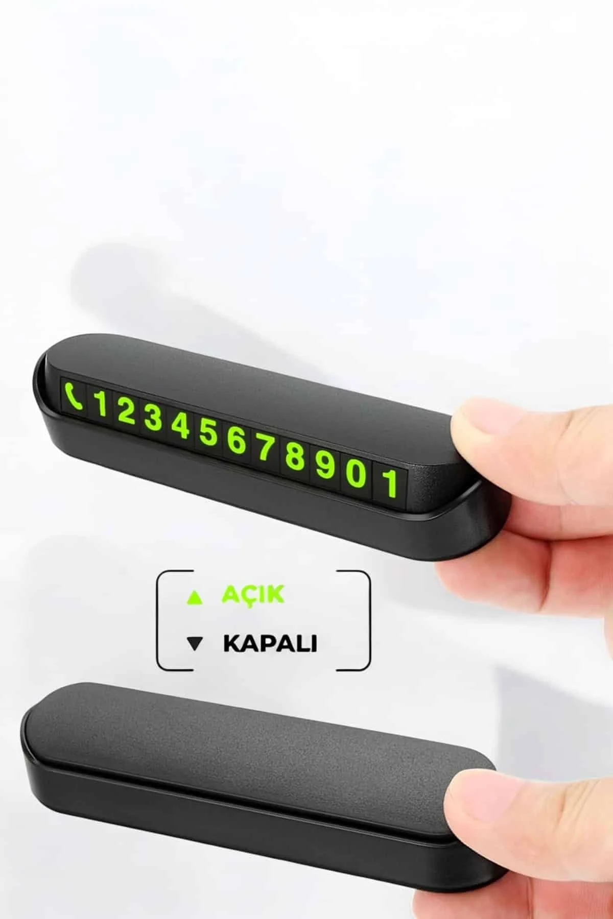 Araç İçi Numaratör Numaralık Torpido Üstü Açılır Kapanır Telefon Numarası Bırakma Fiyatı, Yorumları ve Özellikleri