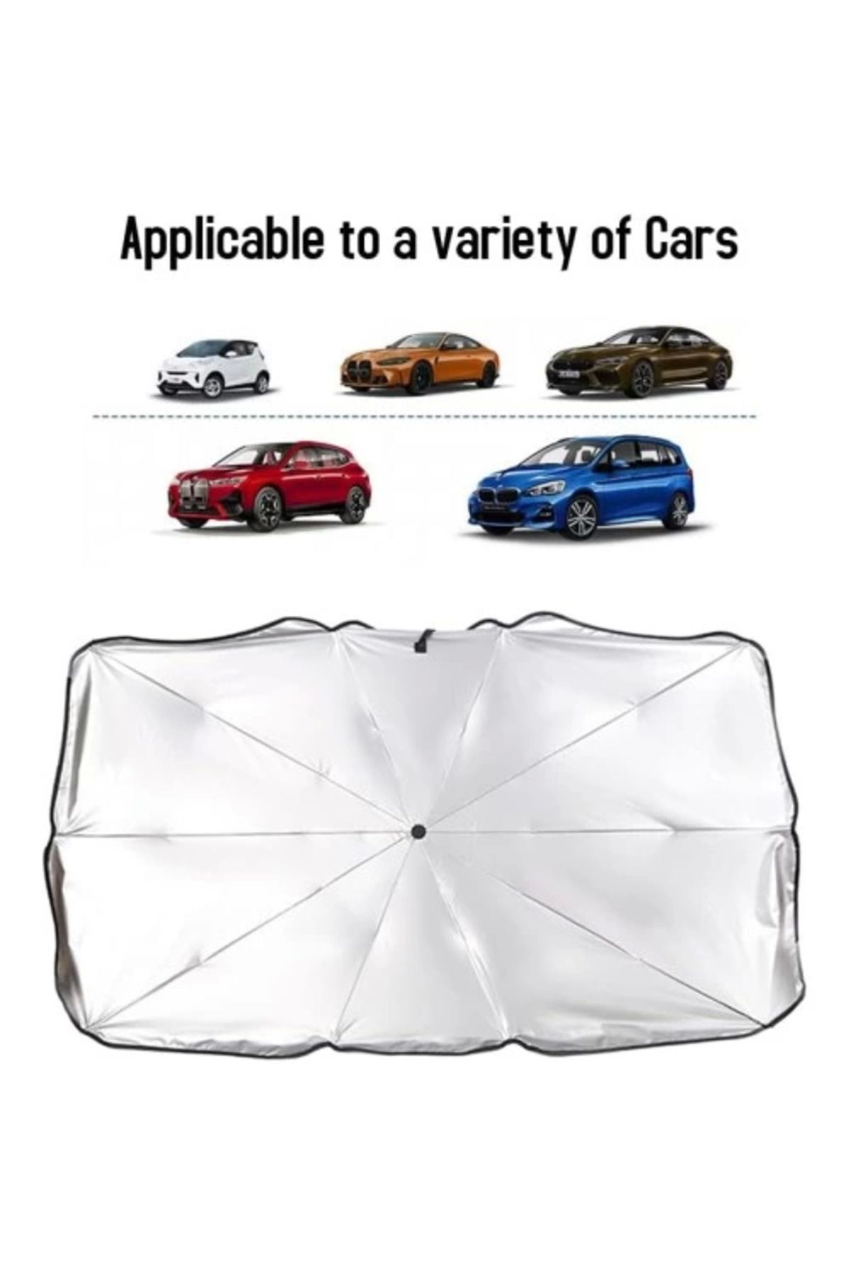 Yusuftex Araç İçi Ön Cam Şemsiye Güneşlik