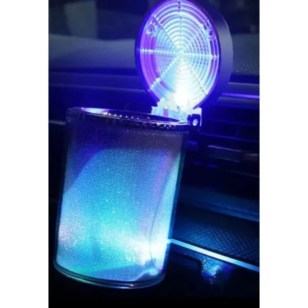 Araç İçi Oto Kokusuz Küllük RGB Işıklı Kapaklı Fiyatı, Yorumları ve Özellikleri