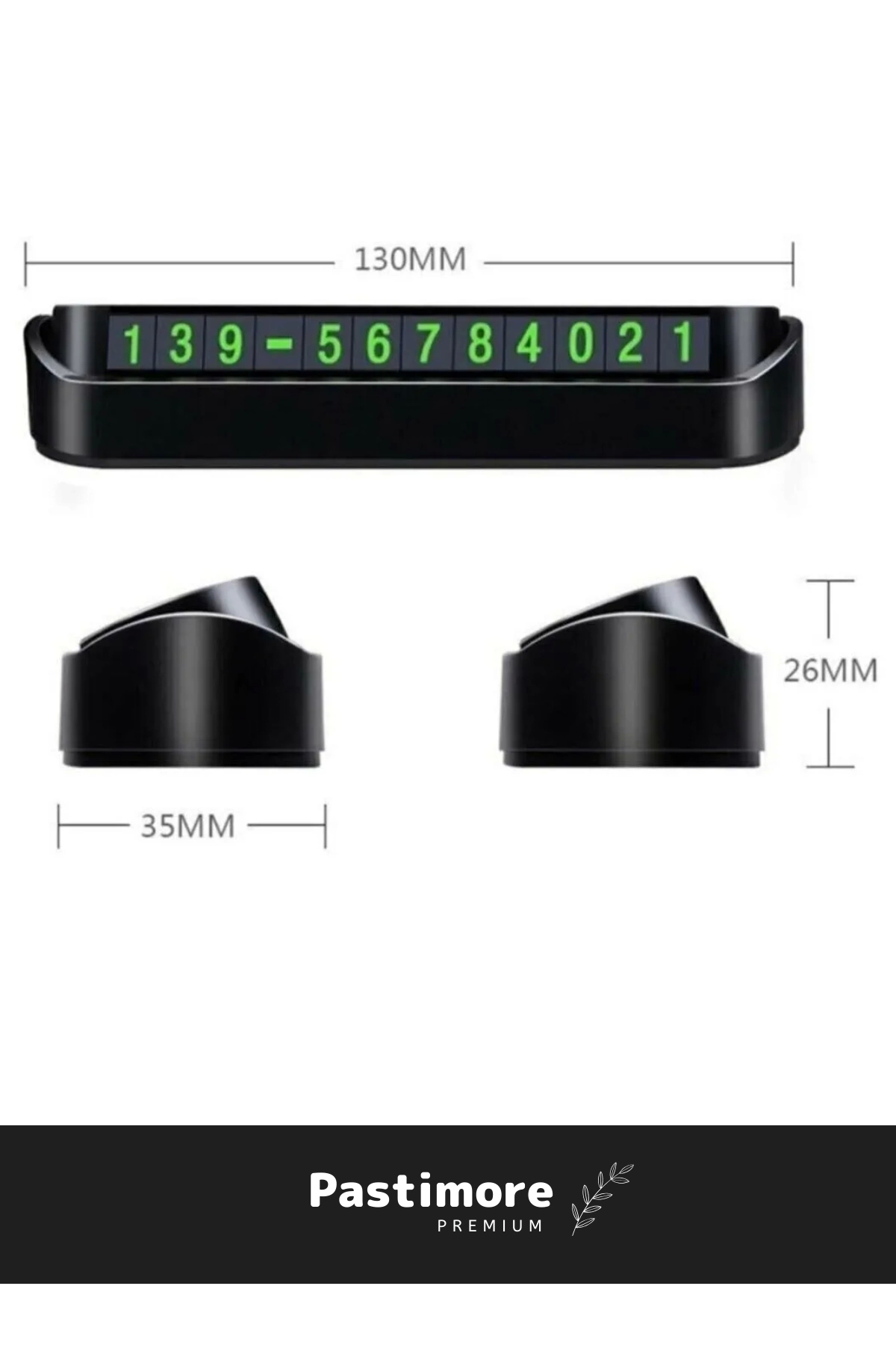 Araç Içi Park Telefon Numarası Araba Oto Cam Kartı Torpido Üstü F