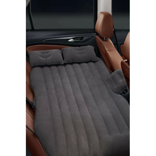 Araç İçi Şişme Yatak Araba Ve Kamp Yatağı Çanta Elektrikli Pompa 