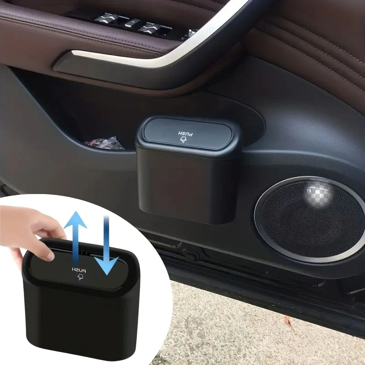 Araç İçi Takılarak Sabitlenebilen Mini Kapaklı Çöp Kovası Bx40 Fiyatı, Yorumları ve Özellikleri