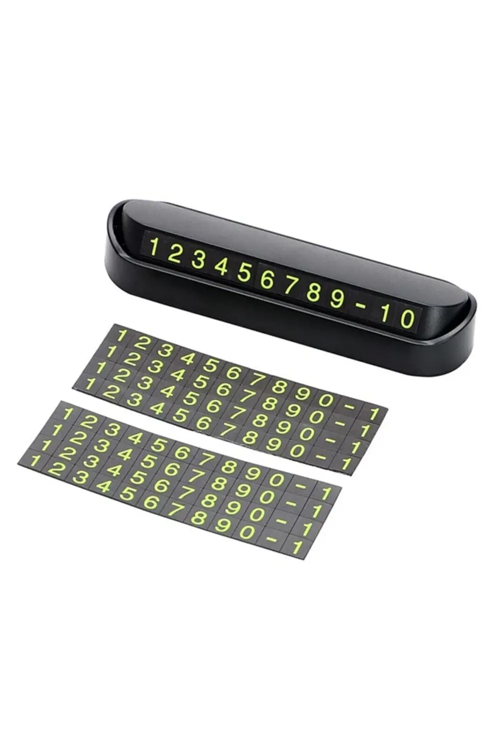 Araç İçi Telefon Numarası Bırakma Numaratör Parkmatik Araba Parkt