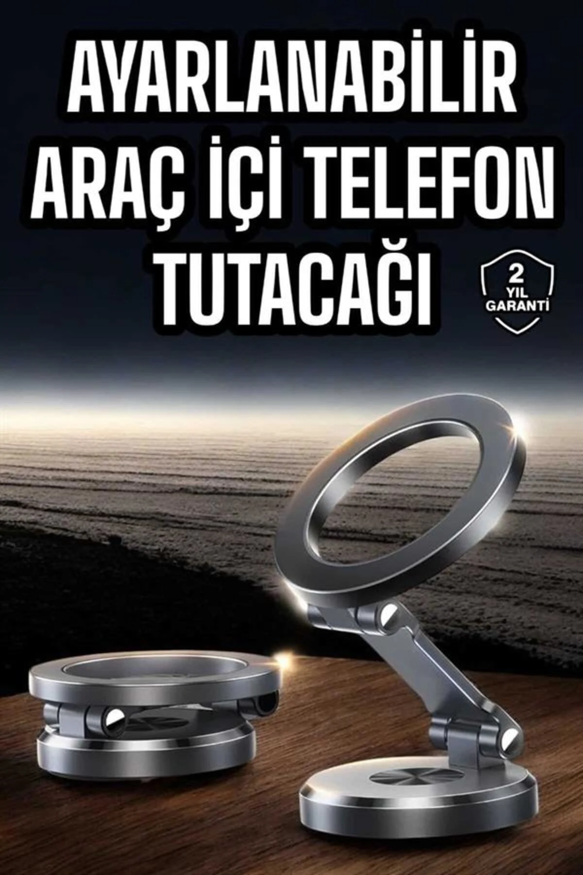 Araç İçi Telefon Tutacağı Manyetik Tasarım Ayarlanabilir - Lisiny