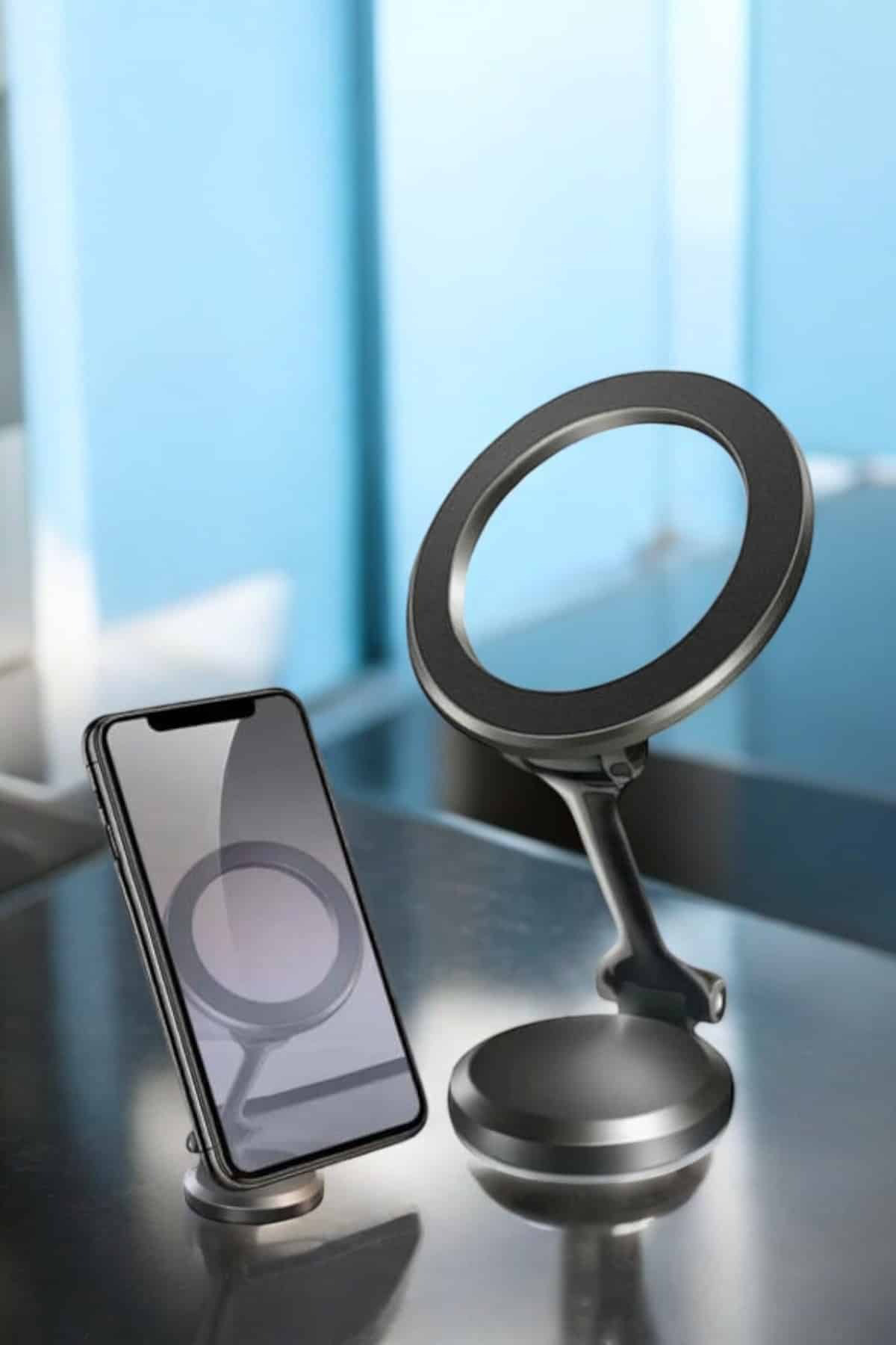 Araç İçi Telefon Tutacağı Manyetik Tasarım Ayarlanabilir - Lisiny Araç İçi Telefon Tutacağı Manyetik Tasarım Ayarlanabilir - Lisiny