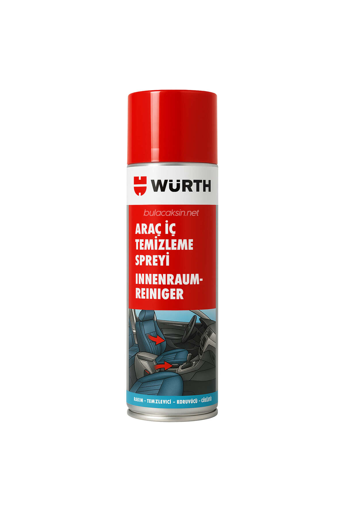 Würth Araç İçi Temizleme Spreyi 500 Ml