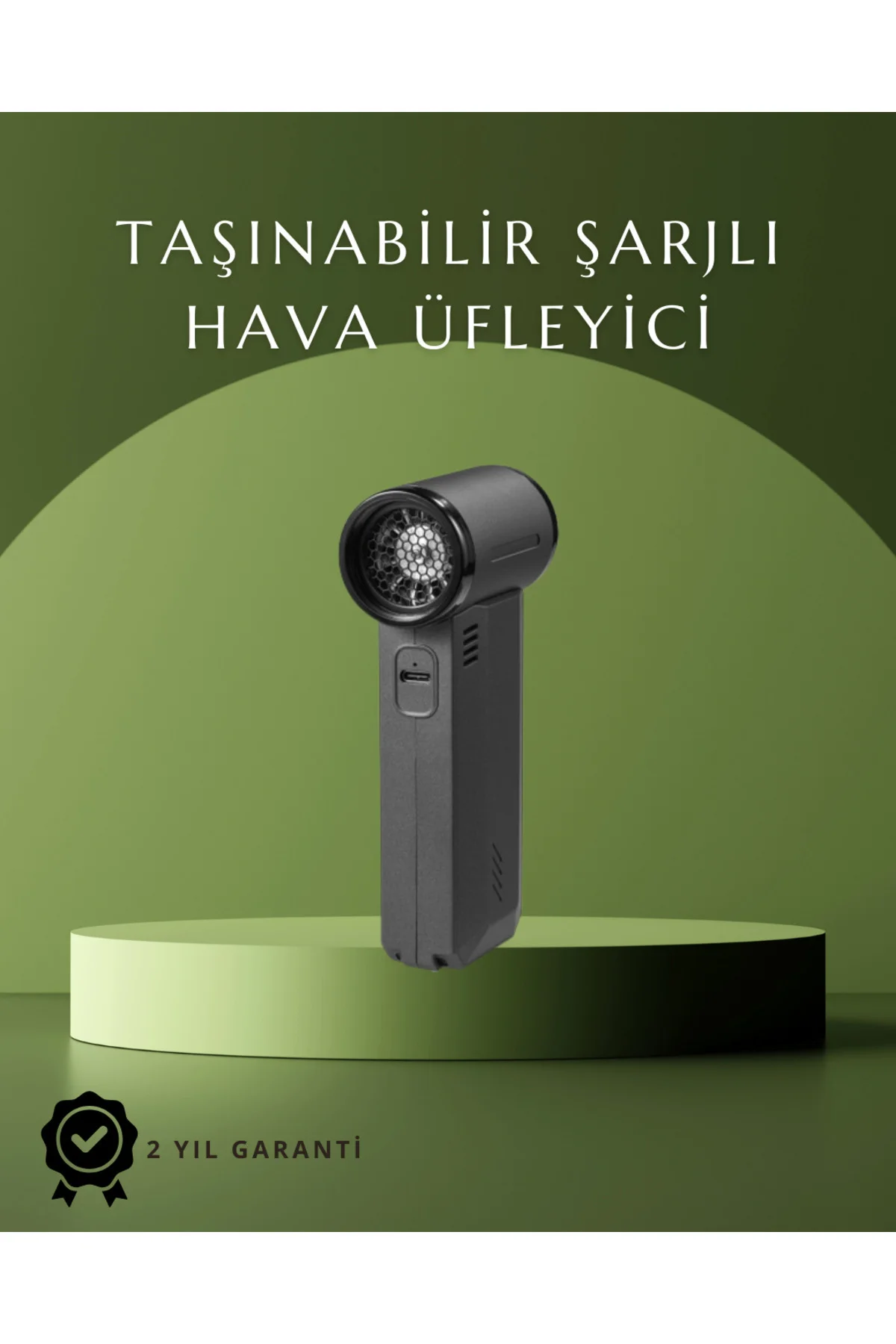 Araç İçi ve Ev İçin Güçlü Hava Üfleyici Toz Temizleme Makinesi