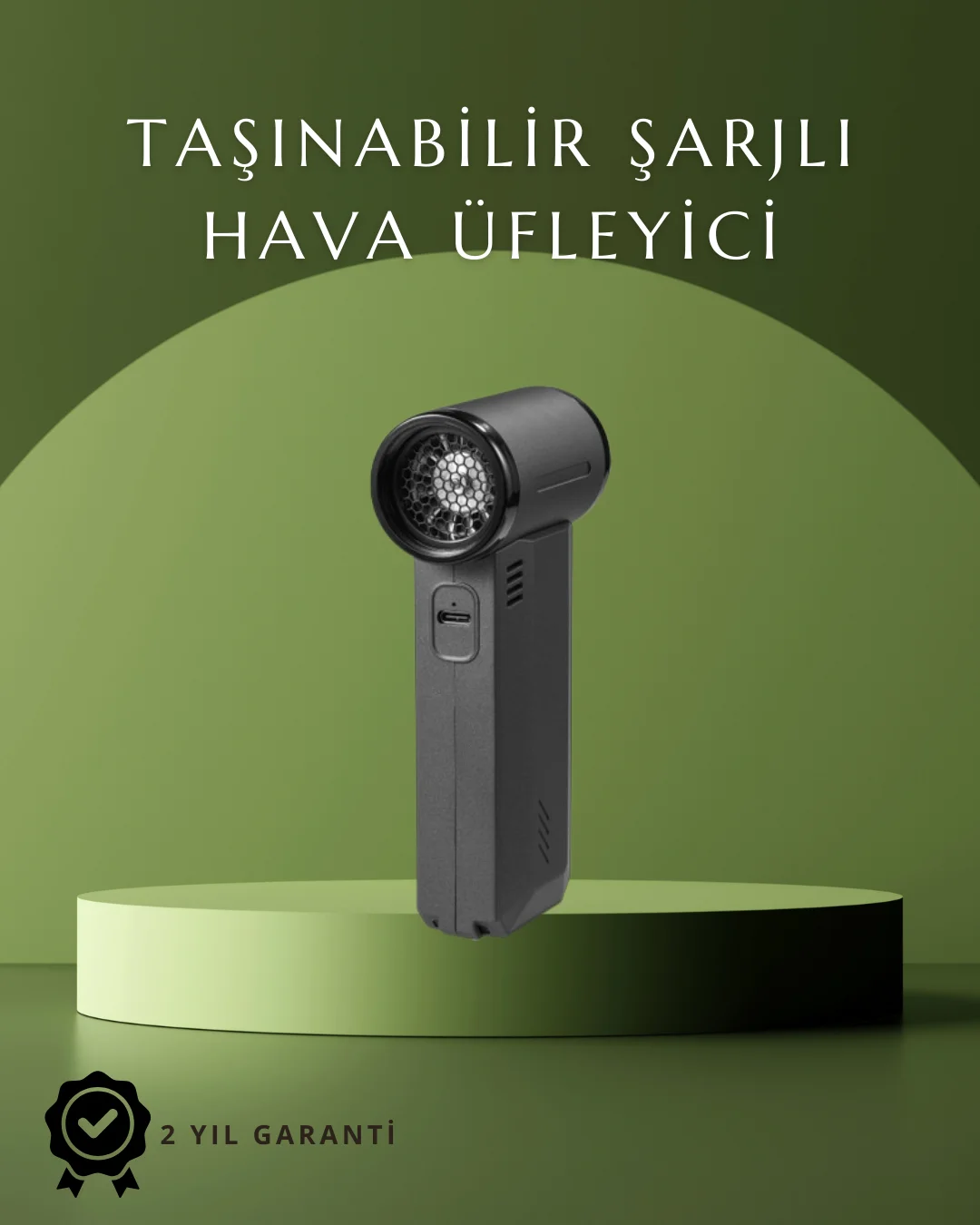 Araç İçi ve Ev İçin Güçlü Hava Üfleyici Toz Temizleme Makinesi