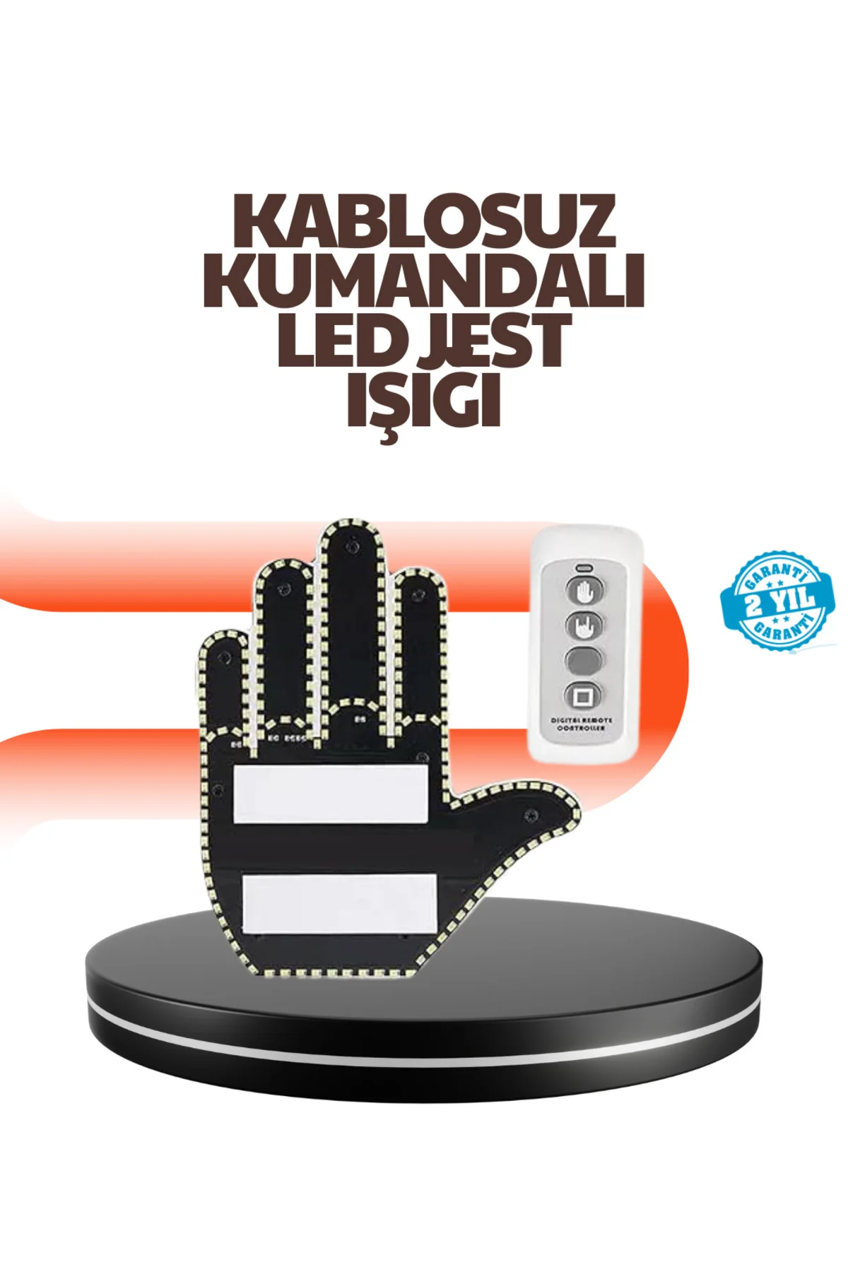 Araç İçin Eğlenceli LED El İşareti Işığı