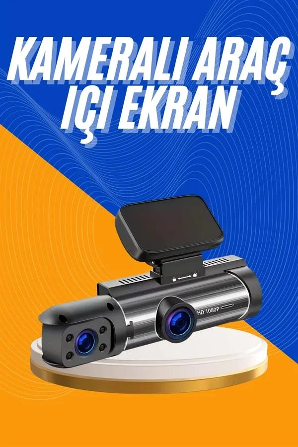 Araç Kamerası Black Box Çift Kameralı Ekranlı Full HD Sürüş Kamerası Fiyatı, Yorumları ve Özellikleri