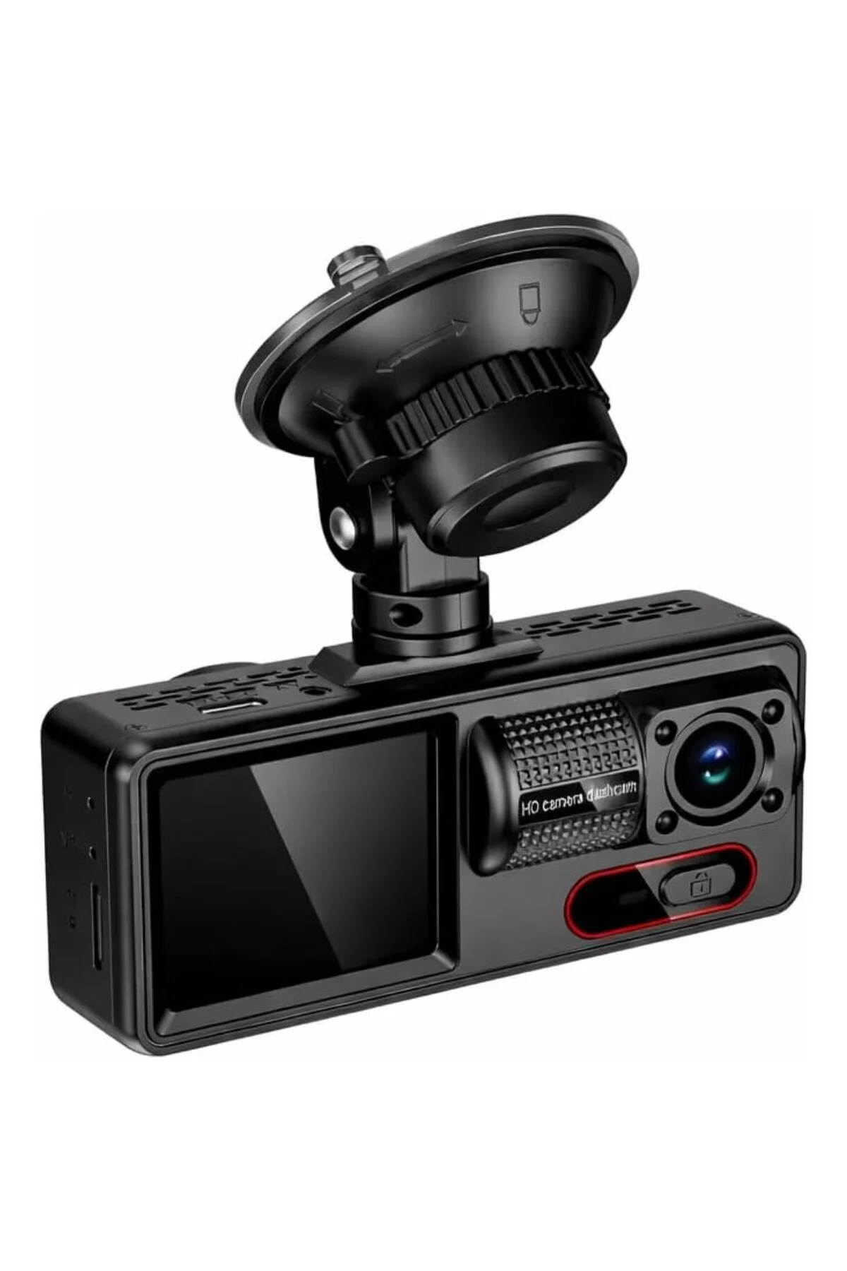 Araç Kamerası, Full HD 1080P 30FPS Dash Cam, 3 Kameralı, Gerçek Z