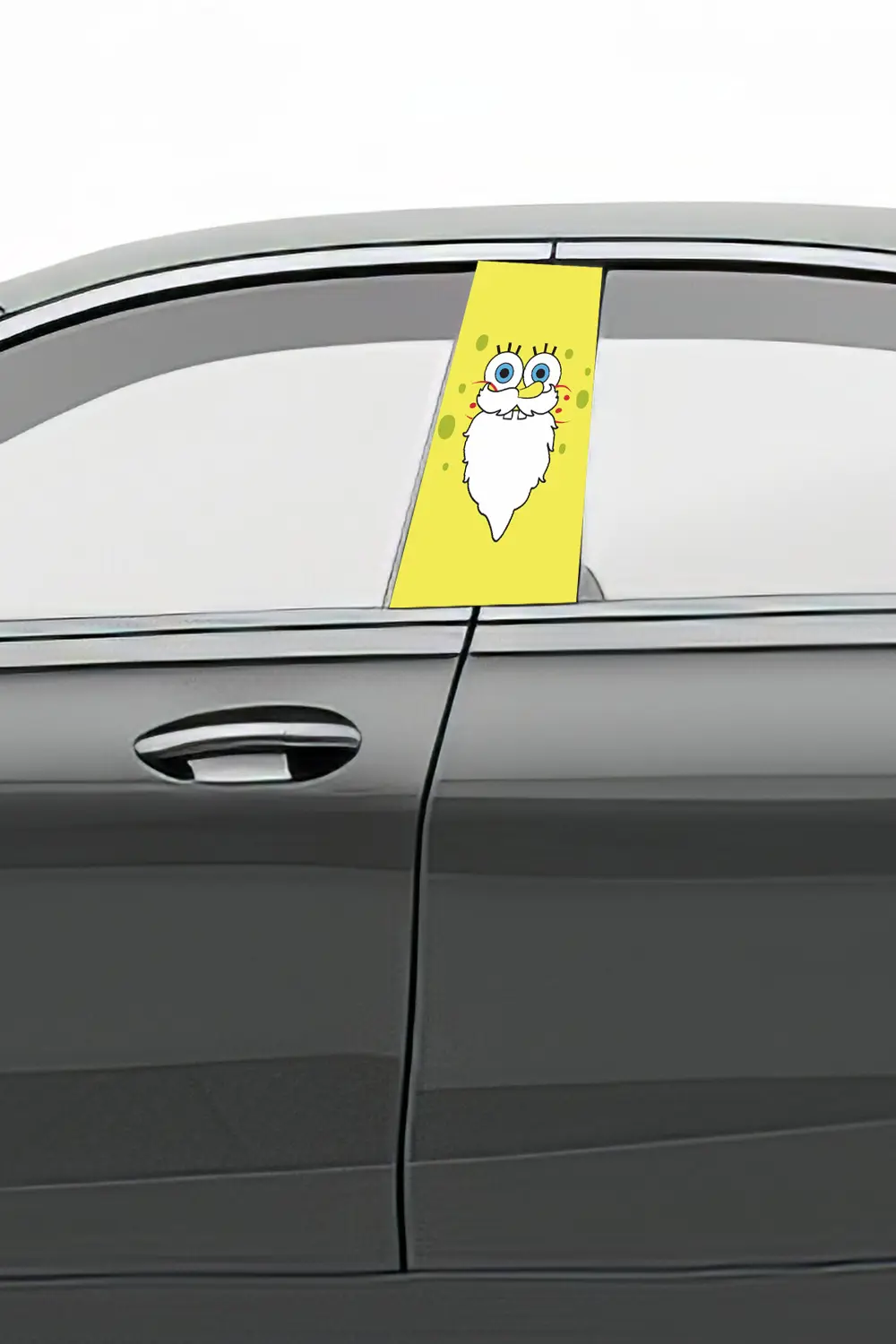 Araç Kapı Direk Kaplama Folyosu Desenli (Sağ Sol Takım) (2 Adet) 