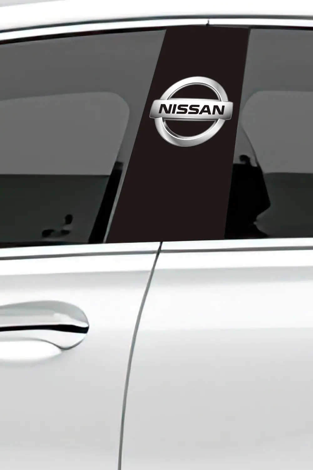 Araç Kapı Direk Kaplama Folyosu Desenli (Sağ Sol Takım) (2 Adet) 