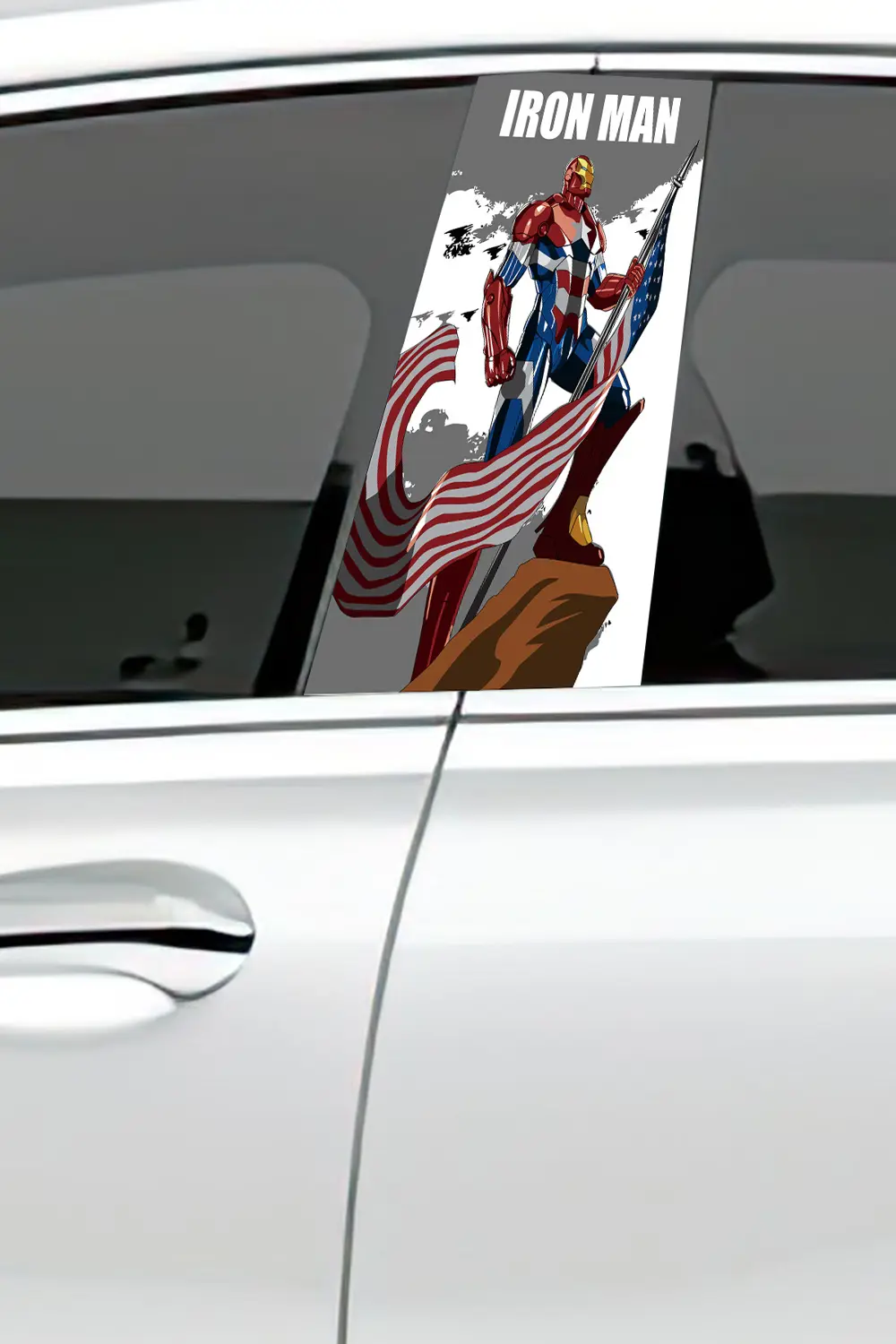 Araç Kapı Direk Kaplama Folyosu Desenli (Sağ Sol Takım) (2 Adet) 