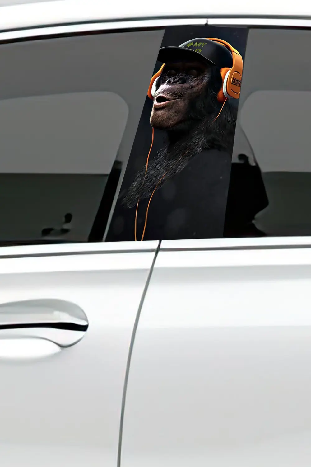 Araç Kapı Direk Kaplama Folyosu Desenli (Sağ Sol Takım) (2 Adet) 