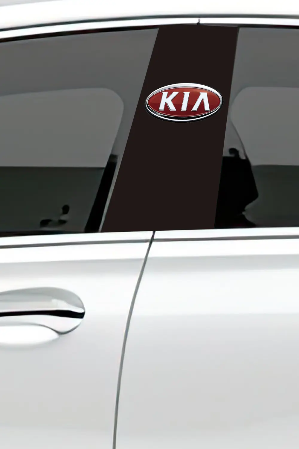 Araç Kapı Direk Kaplama Folyosu Desenli (Sağ Sol Takım) (2 Adet) 