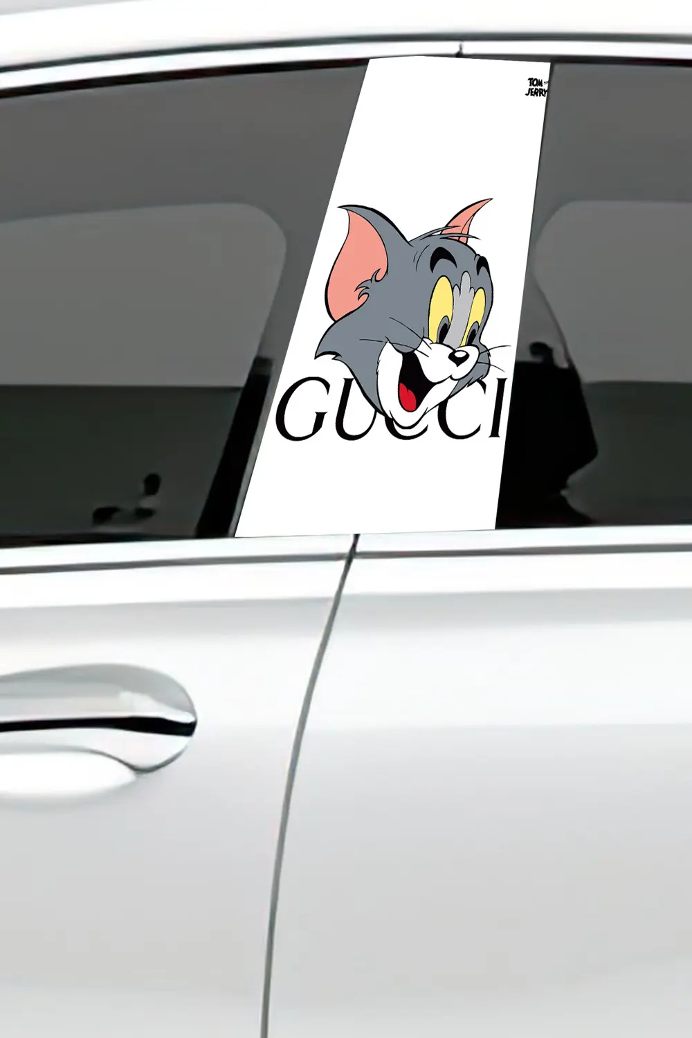 Araç Kapı Direk Kaplama Folyosu Desenli  Sağ Sol Takım 2 Adet  22