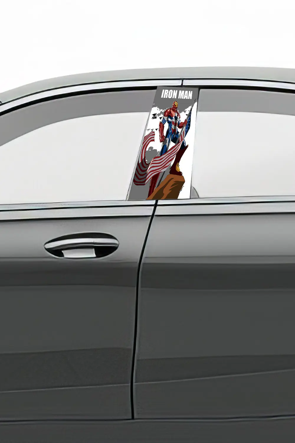 Araç Kapı Direk Kaplama Folyosu Desenli (Sağ Sol Takım) (2 Adet) 