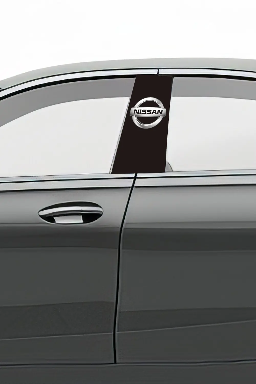 Araç Kapı Direk Kaplama Folyosu Desenli (Sağ Sol Takım) (2 Adet) 