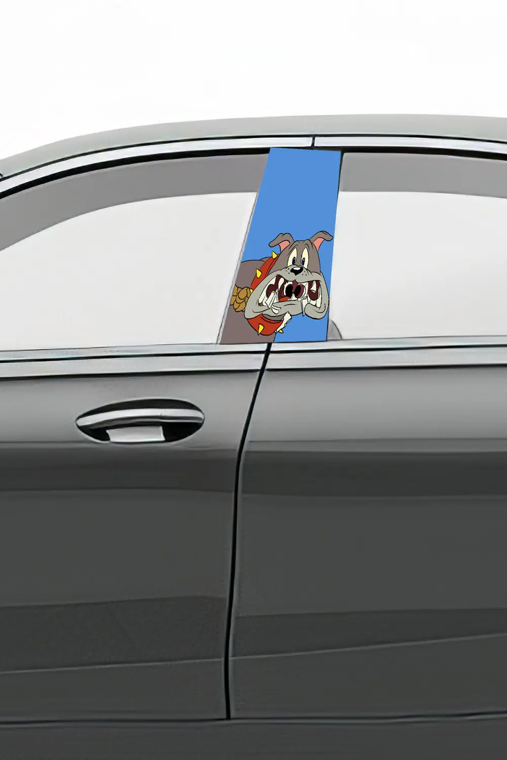 Araç Kapı Direk Kaplama Folyosu Desenli (Sağ Sol Takım) (2 Adet) 