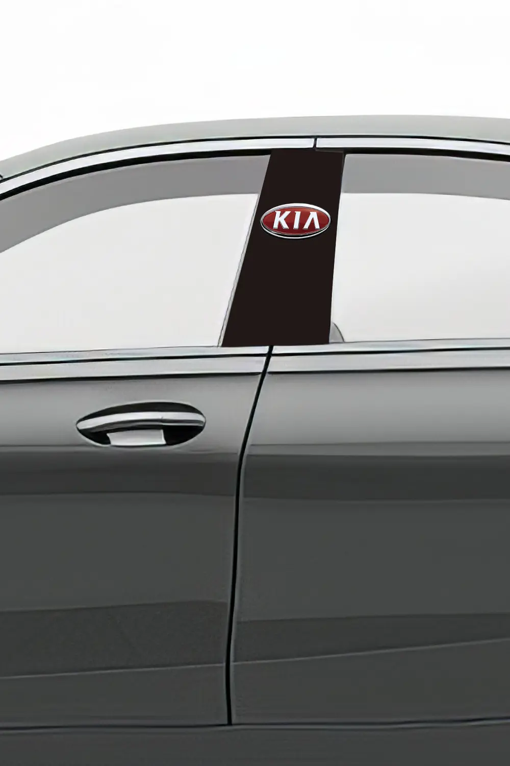 Araç Kapı Direk Kaplama Folyosu Desenli (Sağ Sol Takım) (2 Adet) 