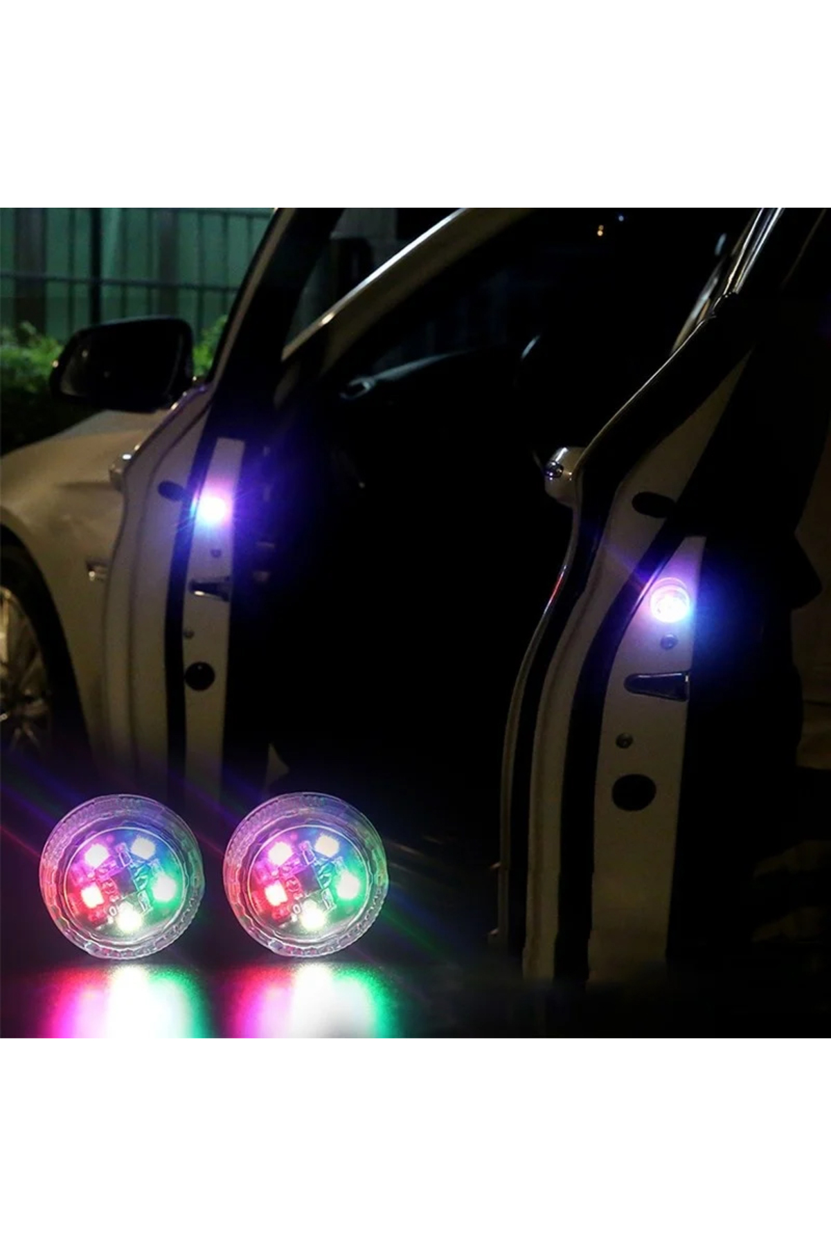 Araç Kapı Içi Çakar - Kapı Açma Sensörlü Led Ikaz Lambası - Ikili