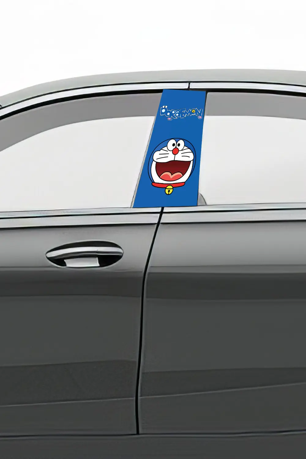 Araç Kapı  Uyumlu Direk Kaplama Folyosu Desenli (Sağ Sol Takım) (