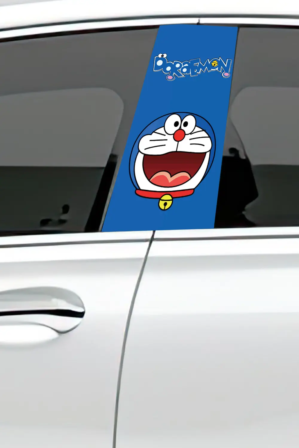 Araç Kapı  Uyumlu Direk Kaplama Folyosu Desenli (Sağ Sol Takım) (