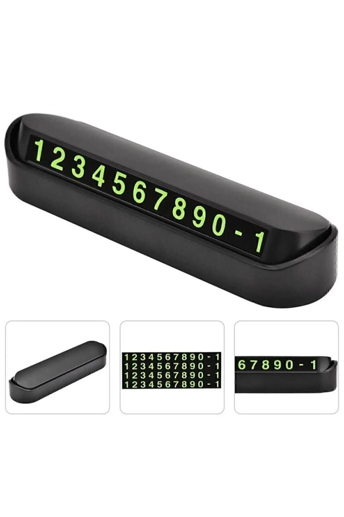 Araç Numaratör/Tüm Araçlara Uyumlu / Araba Telefon Numaralık