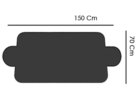Araç Ön Cam Güneşliği (150x70 cm) - Siyah Fiyatı, Yorumları ve Özellikleri