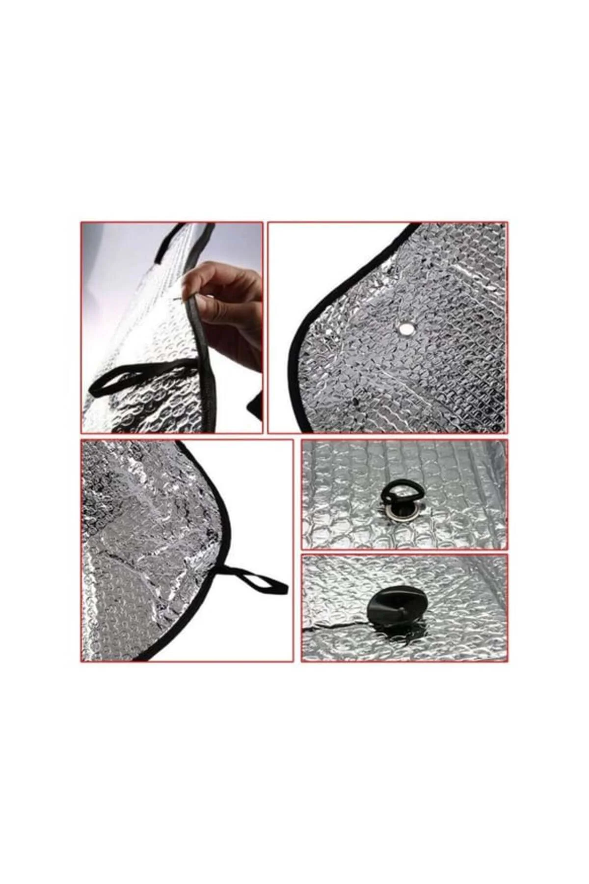Araç Ön Cam Güneşlik UV ve Isı Koruma Katlanabilir Toyota Corolla Skoda Superb Dacia Duster Ford Foc