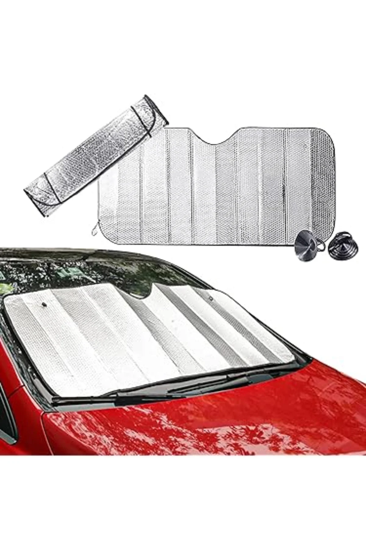 Araç Ön Cam Katlanabilir Güneşlik Isı Yansıma Önleyici Dacia Dust
