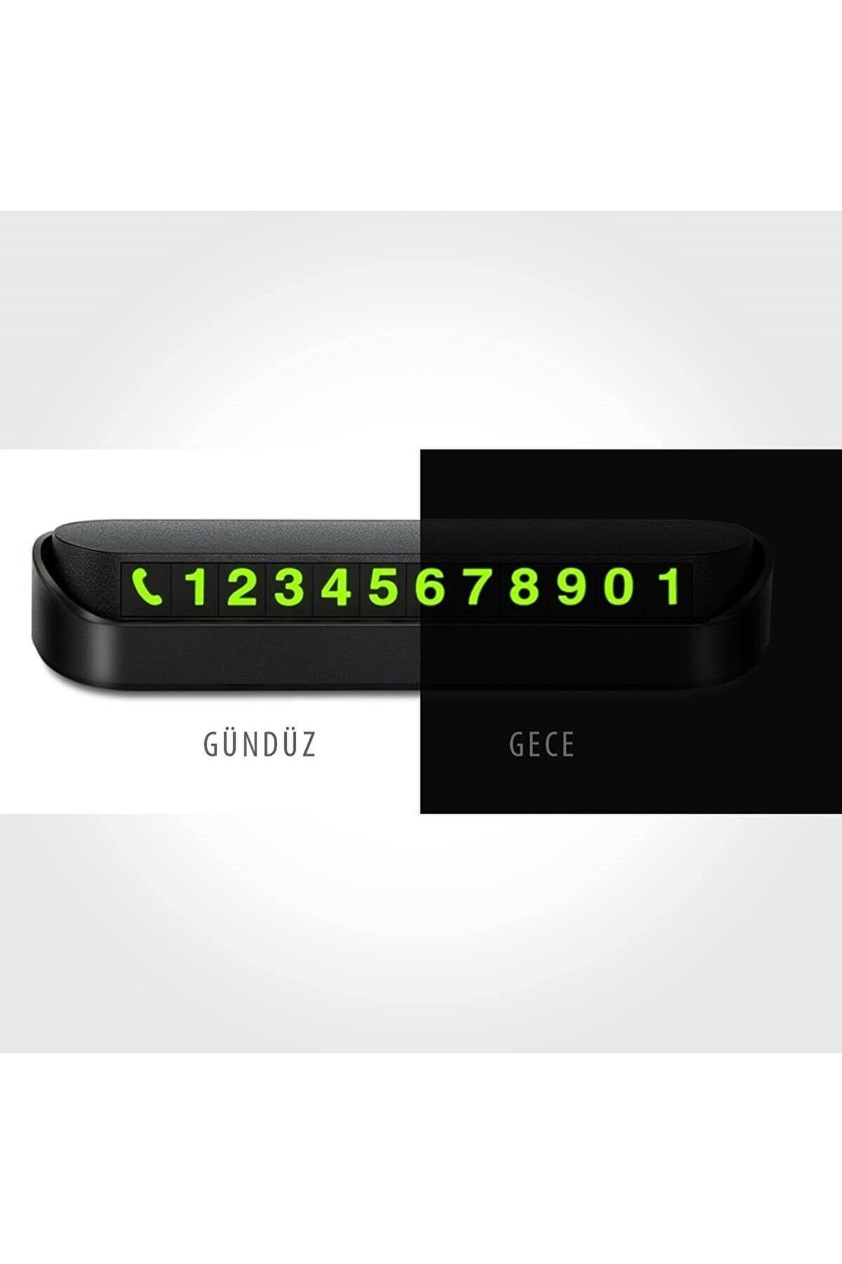 Araç Park Numaratör Numaratik Parktel Numaralık Park Tel Fosforlu Aç Kapa