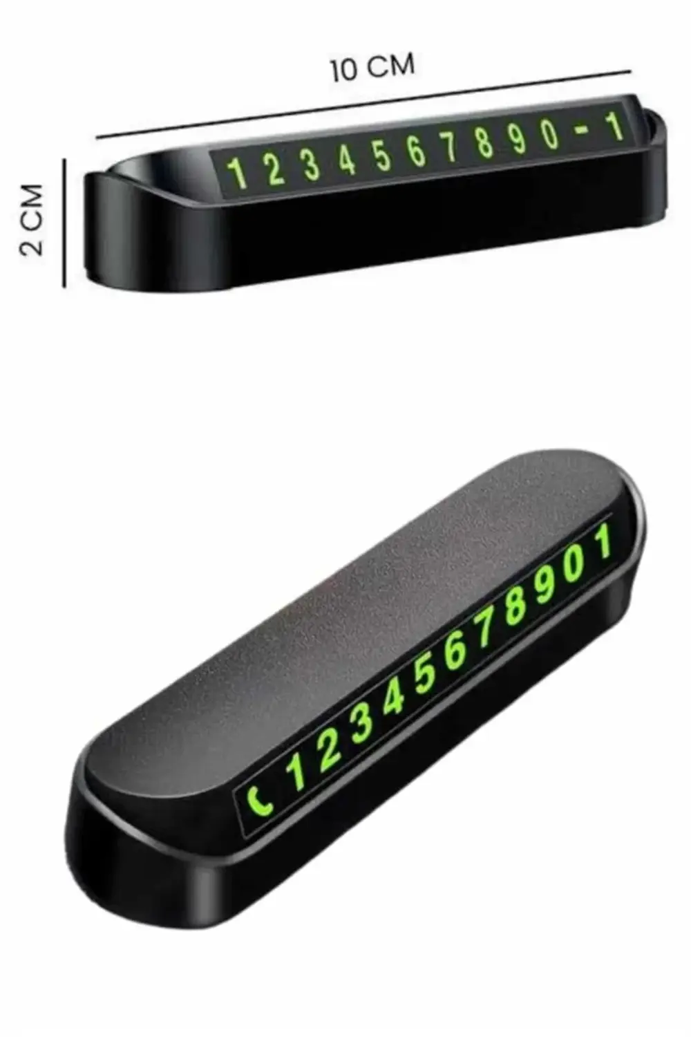 Araç Park Numaratörü Tüm Araçlara Uyumlu Araba Numaralık