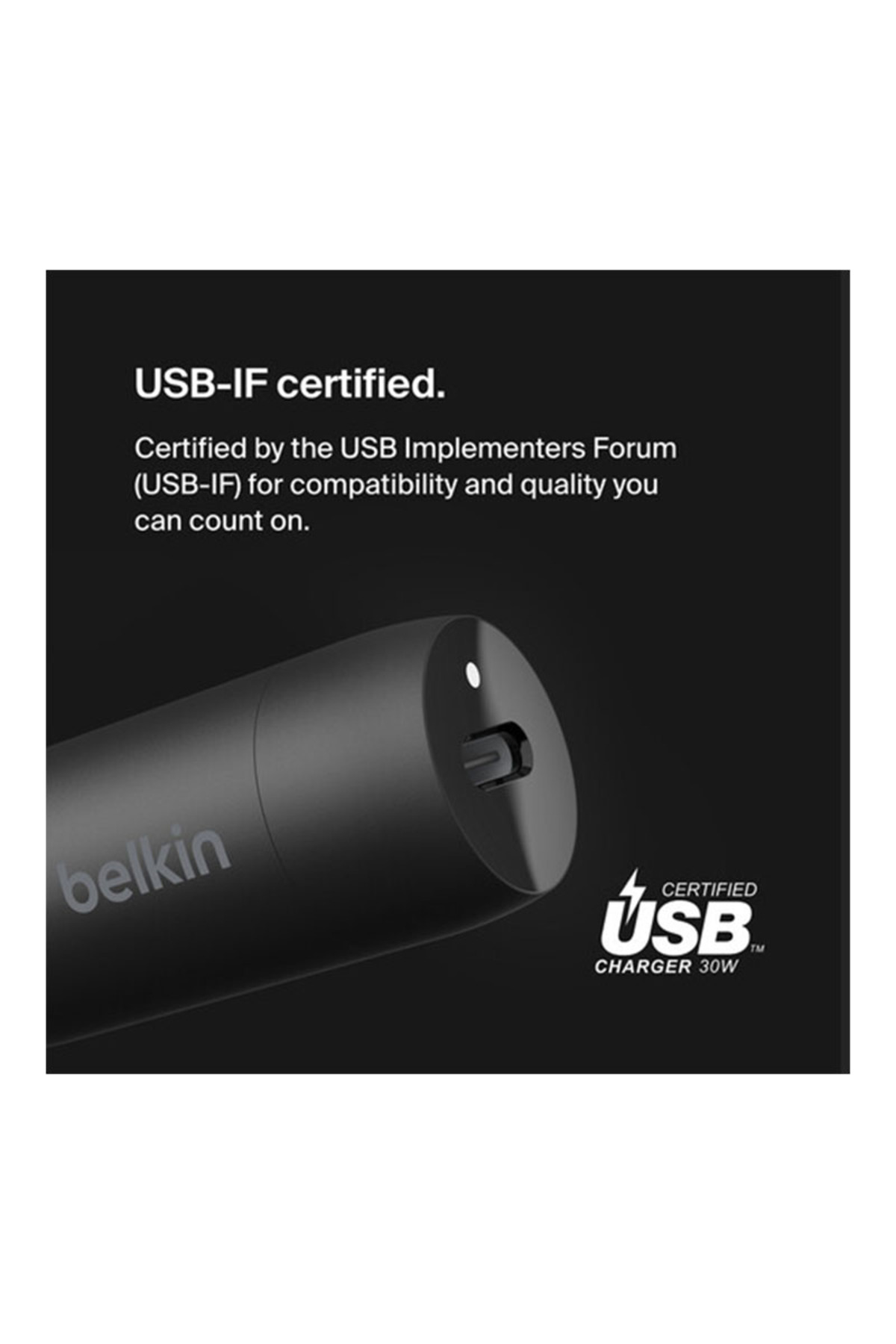 Araç Şarjı Type-C 30 W - Siyah