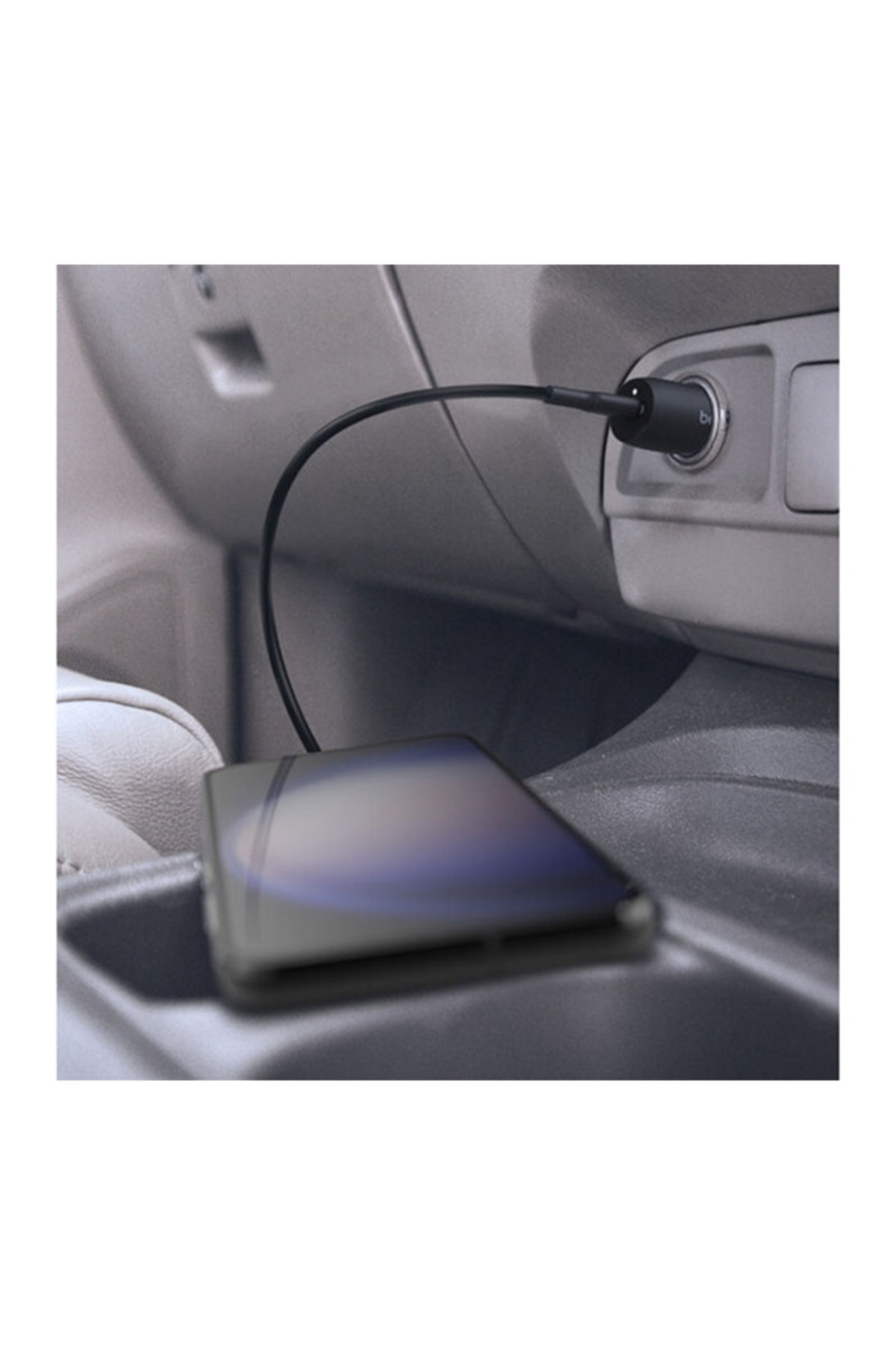 Araç Şarjı Type-C 30 W - Siyah