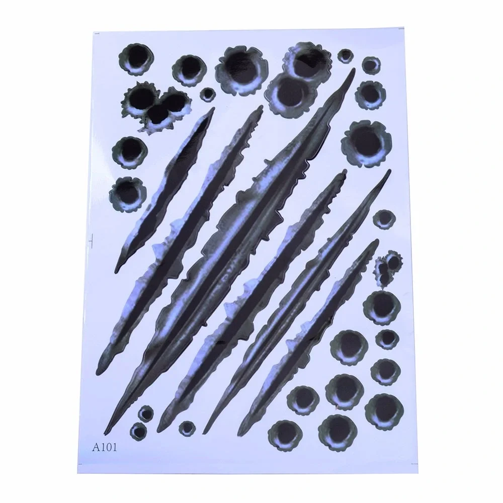 Araç Sticker Yara Bere Oto Sticker Yara Şeklinde 3d Araç Sticker Yara Bere Oto Sticker Yara Şeklinde 3d