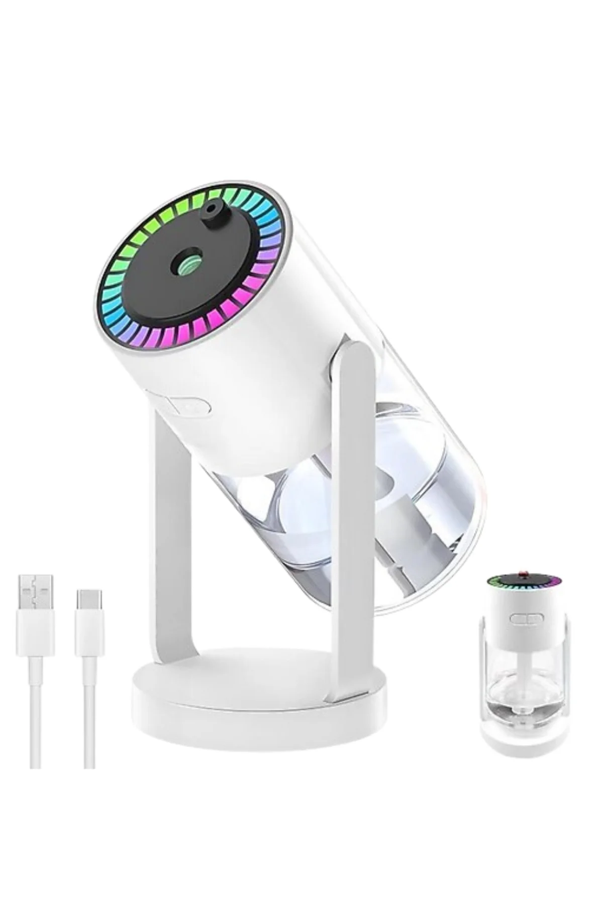 Araç ve Ev İçin Hava Nemlendirici Projektörlü Sessiz Buhar Yeni Nesil Araç ve Ev İçin Hava Nemlendirici Projektörlü Sessiz Buhar Yeni Nesil - Görsel 3