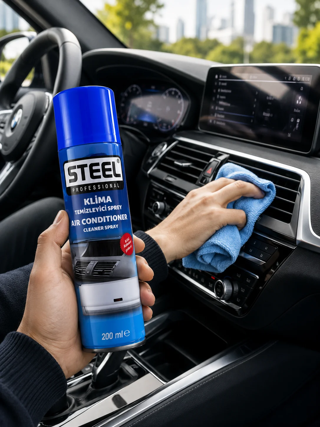 Araç ve Ev Klimaları İçin Klima Temizleyici Sprey