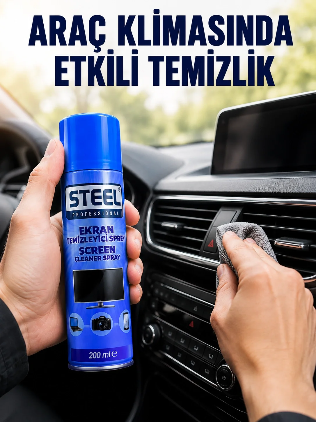 Araç ve Ev Klimaları İçin Klima Temizleyici Sprey Araç ve Ev Klimaları İçin Klima Temizleyici Sprey