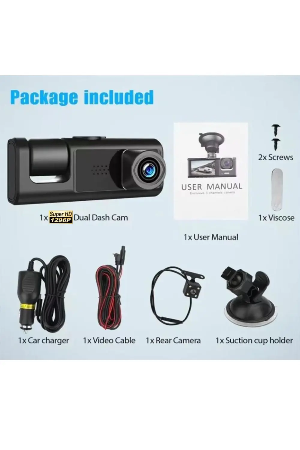 Araç Wi-fi Güvenli Sürüş Kamerası SHD Ön İç Arka 3 Kameralı G-sen Araç Wi-fi Güvenli Sürüş Kamerası SHD Ön İç Arka 3 Kameralı G-sen