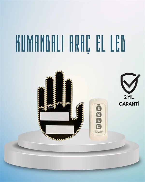 Aracınız İçin Eğlenceli ve Güvenli İletişim: LED Jest Lambası, Uz