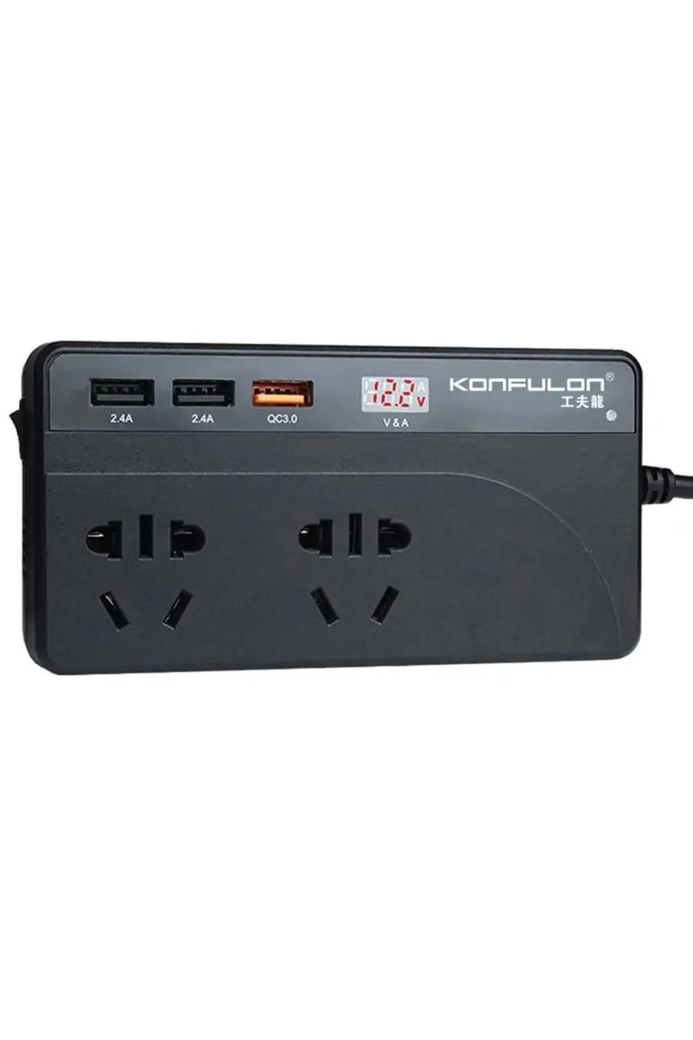 Araçta Laptop Şarj Edebilmeye Yarayan I?nvertör Şarj Cihazı 220 V