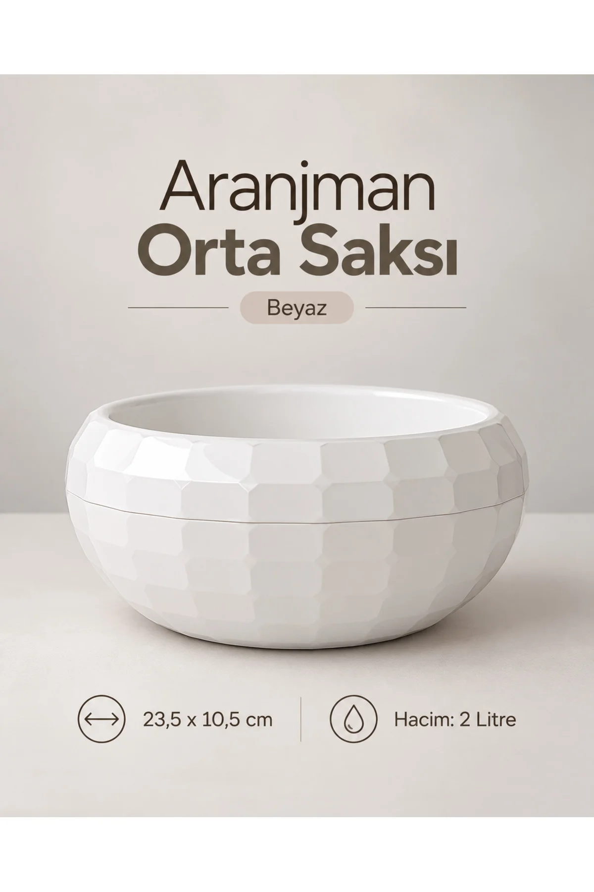 Aranjman Orta Saksı 2 - Görsel 2