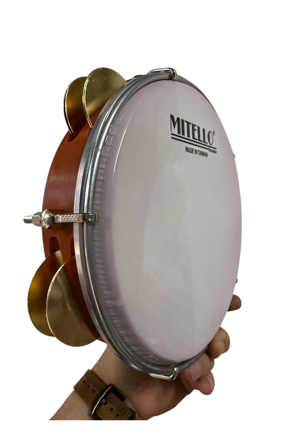 Arap Fasıl Tefi Profesyonel Kahverengi Carbon Kasnak Mitello Beya