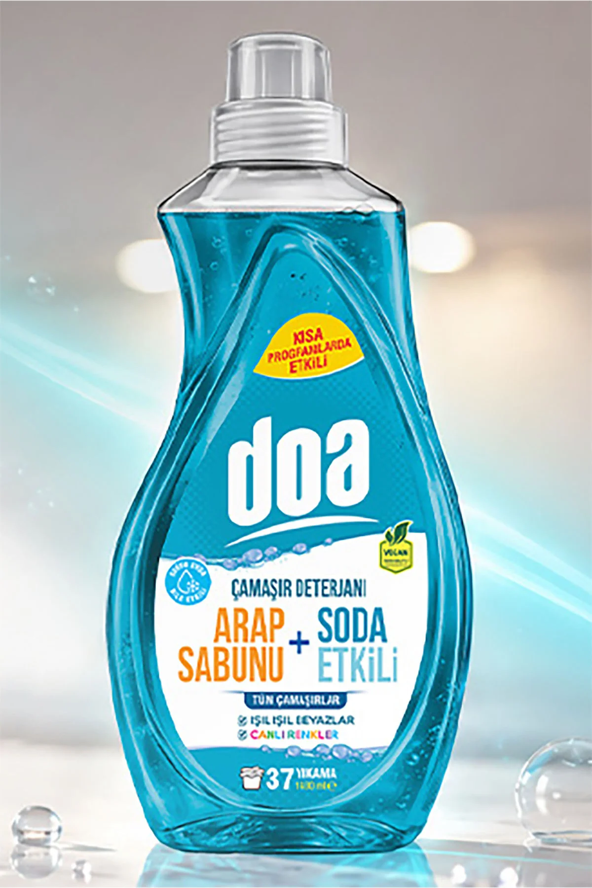 Arap Sabunu ve Soda Etkili Çamaşır detarjanı Tüm Çamaşırlar / Makine ve Elde Vegan Arap Sabunu ve Soda Etkili Çamaşır detarjanı Tüm Çamaşırlar / Makine ve Elde Vegan