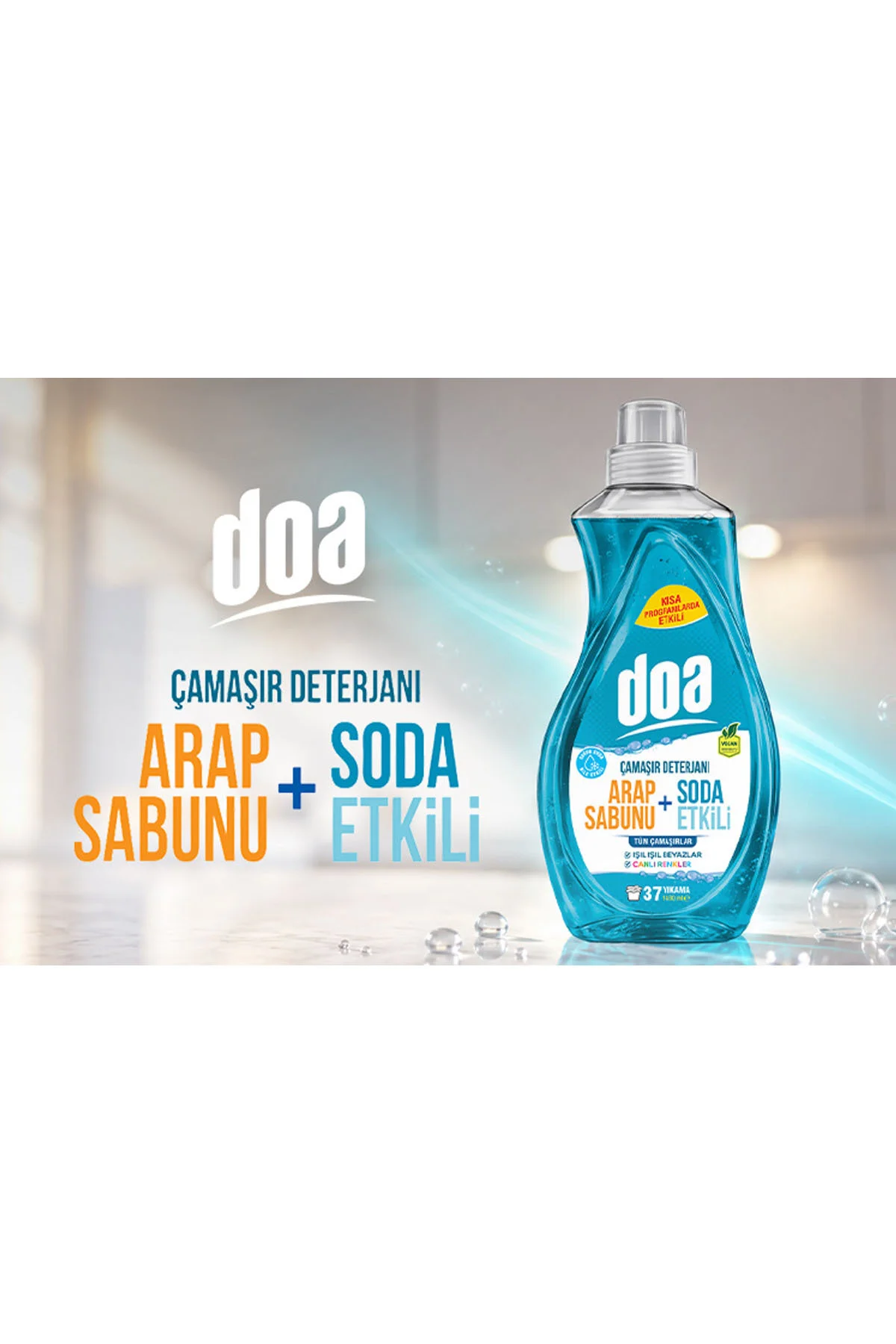 Arap Sabunu ve Soda Etkili Çamaşır detarjanı Tüm Çamaşırlar / Makine ve Elde Vegan Arap Sabunu ve Soda Etkili Çamaşır detarjanı Tüm Çamaşırlar / Makine ve Elde Vegan
