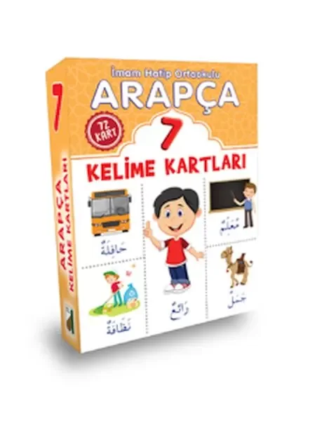 Arapça Kelime Kartları (7. Sınıf) Fiyatı, Yorumları ve Özellikleri