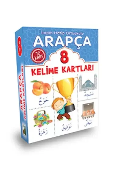 Arapça Kelime Kartları (8. Sınıf) Fiyatı, Yorumları ve Özellikleri
